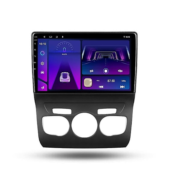 Trådløs CarPlay Android Bilradio til Citroen C4 2 B7 2013 -2016 Bil Multimedia GPS 2din Bilradio - Perfet