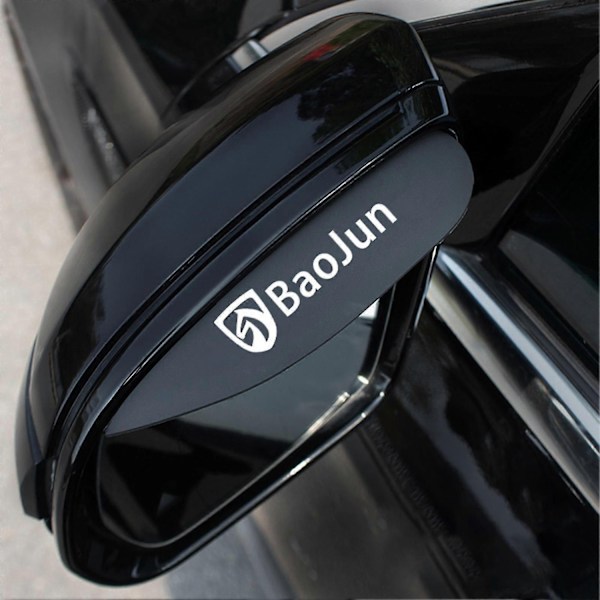 Kompatibel med Bil Backspegel Regnsäker Regn Ögonbryn Inverterad Backspegel Reflektor Spegel Backspegel Regnsäker Regnskydd - Perfekt Baojun Old Logo