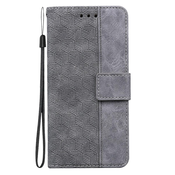 präglad phone case för Nokia C12 - Perfet Grey
