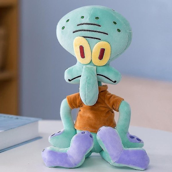 Spongebob Dolls Patrick Star Plyschleksaker Barndockor Födelsedagspresenter för pojkar och flickor Squidwar- Perfet Squidward 30-38 cm doll
