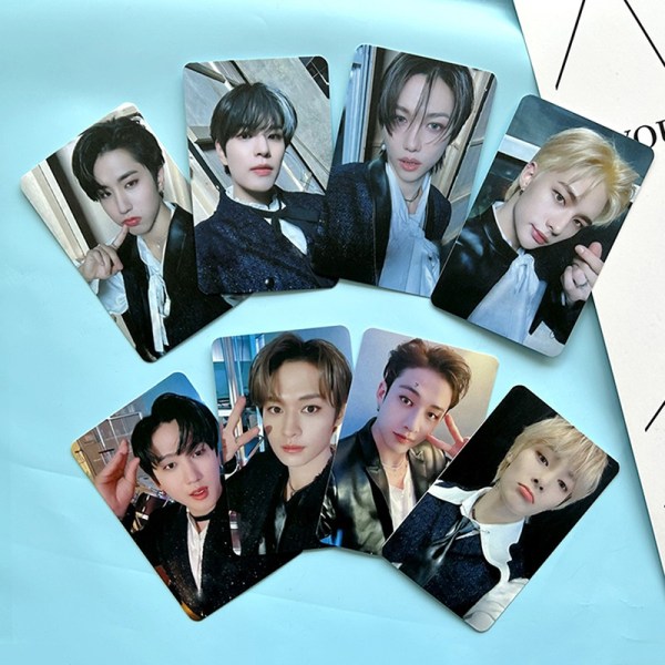 8 stk/ Sett Stray Kids Super Arena Fotokort HD Printed Photocar - Perfet