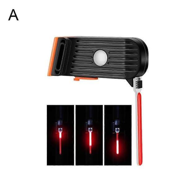 Photon Drop Light USB Oppladbart Sykkel Baklys 3 Lysmoduser Robust-Perfekt Red