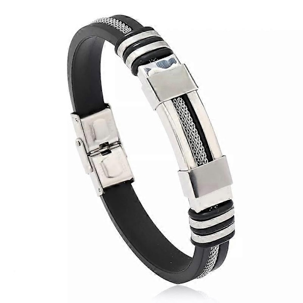 Biancat ProstaPower Magnetiske Armbånd, Magnetiske Remmer og Armbånd for Menn og Kvinner - Perfekt silver