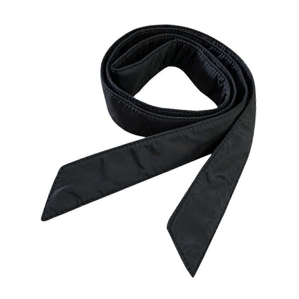 Dame vinter dunjakke erstatningsbelte midjebelte 180cm midjeomkrets Matte Black