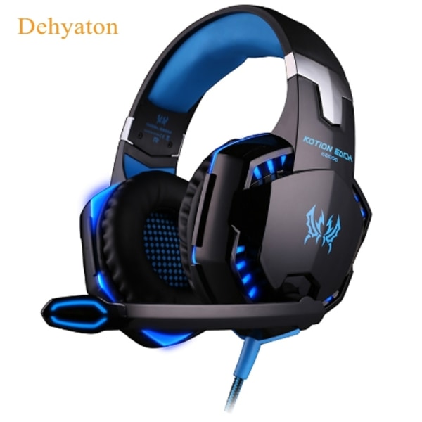G2000 Deep Bass gaming hovedtelefoner blå - Perfet blue