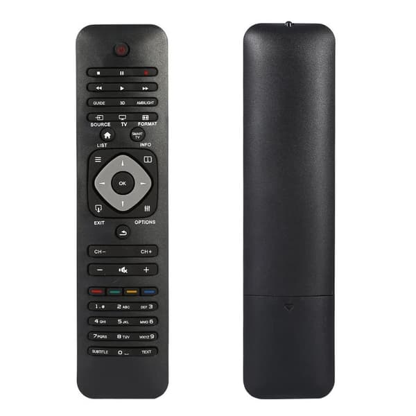 Universal fjernkontroll for smart-TV for Philips - Perfekt black one size