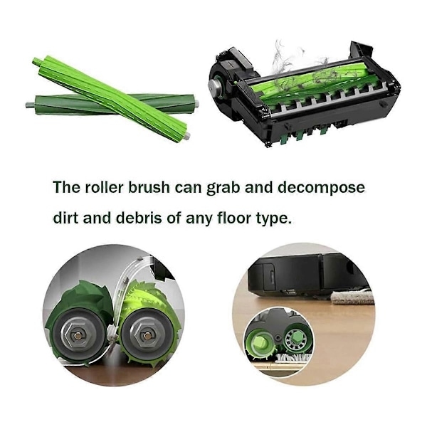 Kompatibel med iRobot Roomba Combo J9+ & Combo J7+/Plus Støvsuger Tilbehør - Perfekt