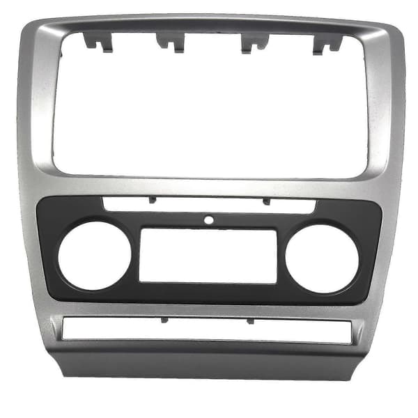 2 Din Radio Ram för Skoda Octavia Audio Stereo Panel Montering Installation Dash Kit Trim Ram Adapter-Excellence-Perfet