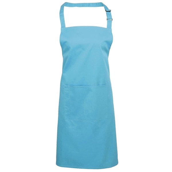 Premier Kvinners Fargerik Bib Forkle med Lommer/Overalls - Perfekt Turquoise