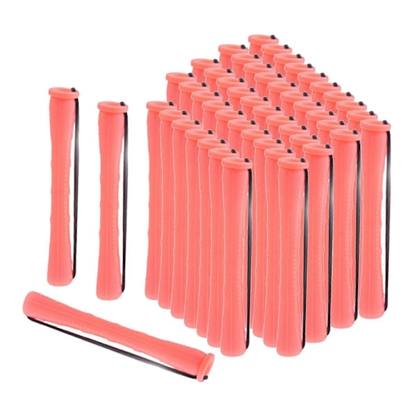 Kolde Permanentstænger til Hår Varmefrit Ruller Styling Frisørværktøj - Perfekt 50Pcs 1.3cm