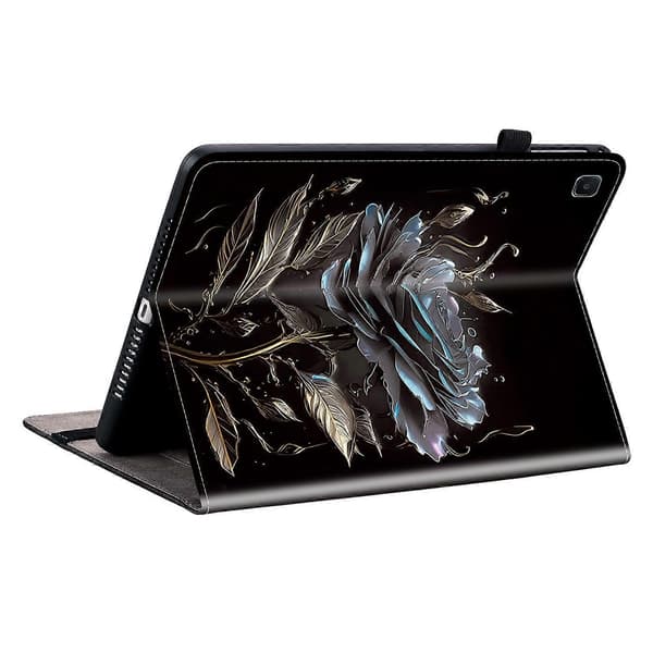 Kristalltextur Målat Läder Tablet Fodral-Perfet For Samsung Galaxy Tab S5e T720