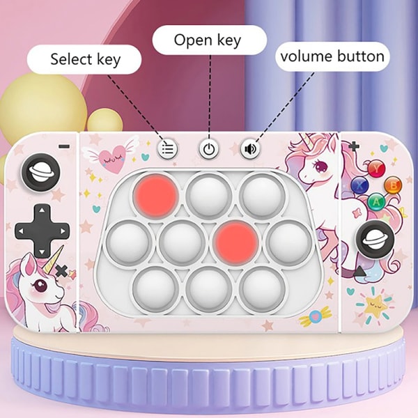 Pop Push Bubble Fidget Legetøj Quick Press Bubble Game hine For Ki - Perfet A2