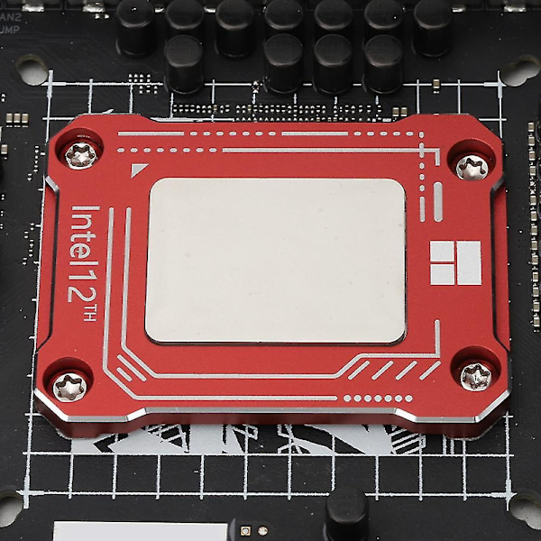 Thermalright LGA1700-BCF 12:e generation CPU-kurvkorrigeringsram Fixerad bakplatta~-Perfekt Sliver