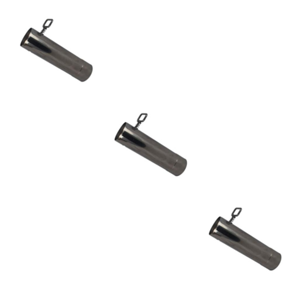 1/2/3/5 Langtidsvirkende komfyr Skorstein Tilbehør for matlaging og - Perfet Regulating Chimney 3PCS