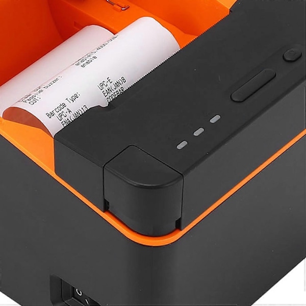 Lämpökirjoitin Bluetooth USB 80mm 3 1/8 Leveys Tarratulostin 250mm/s Automaattisella Leikkurilla Pienille-Perfet