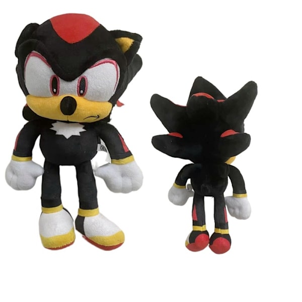 Sonic - Shadow pehmolelu 30cm Musta väri Erittäin pehmeä laatu - Perfet