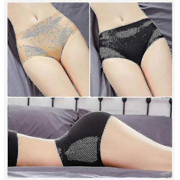 Dame Numseløfter Polstrede Trusser Sømløs Hofteforstærker Body Shaper Undertøj Trusser til Kvinder-Perfet Black 123  1 XL