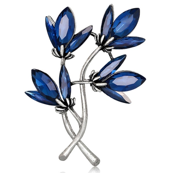 Leoy Corsage Glass Rintaneula Vintage Crystal Flower rintakoru - Perfet