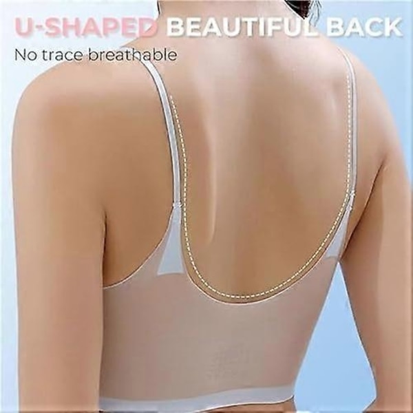 Windy BH, Windy BH Sömlös Ultratunn, Sömlös Ultratunn Plus Size Ice Silk Komfort-BH - Perfekt Skin 3XL