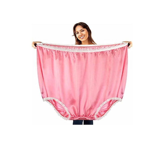 Nye morsomme store truser Mama truser Plus Size Granny truser for kvinner Men-Perfet light pink