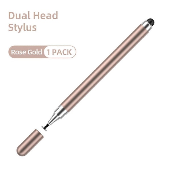 Universal Tegnestift Kompatibel med iOS Android Touch Penn Kompatibel med iPhone iPad Samsung Xiaomi Nettbrett Smarttelefon Blyant-Perfekt Rosegold