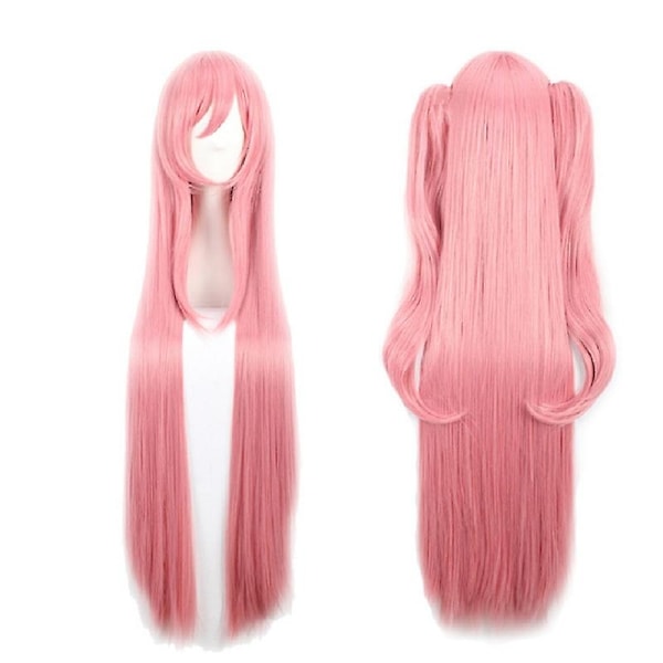 Halloween Parykk Anime Cosplay Krul Tepes Parykk 100cm Langt Rett Hår Hestehale Owari No Seraph Of The End Halloween Syntetisk Parykk + Parykkhette-Perfet