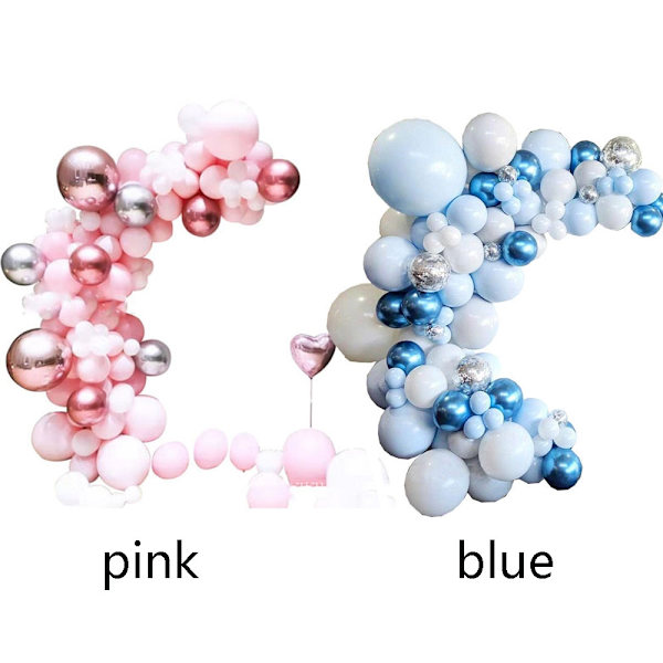 104 kpl Balloon Arch Kit Party Balloon BLUE- Perfet blue
