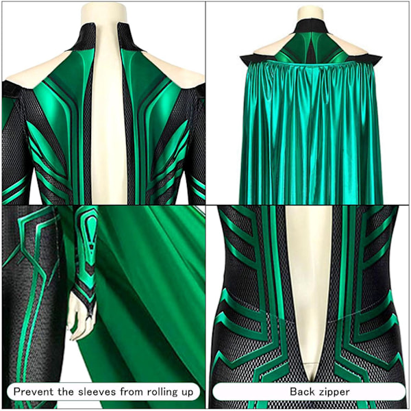 Iminfit Thor: Ragnarok Cosplay Kostym Hela Body Halloween Outfit - Perfekt 100