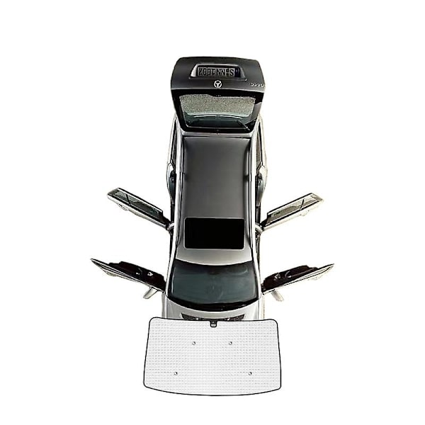 Full Cover Solskydd för Hyundai Starex H-1 Huiyi iMax 2007-2017 Solskyddsskydd Fönstervisir Vindrutor Biltillbehör-Perfekt Front Windshield