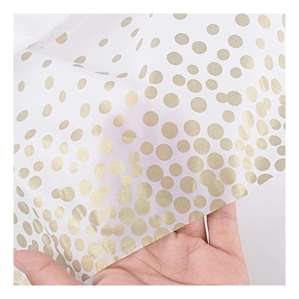 2 st 137 x 270 cm Plastdukar Dot Dukfest - Perfet