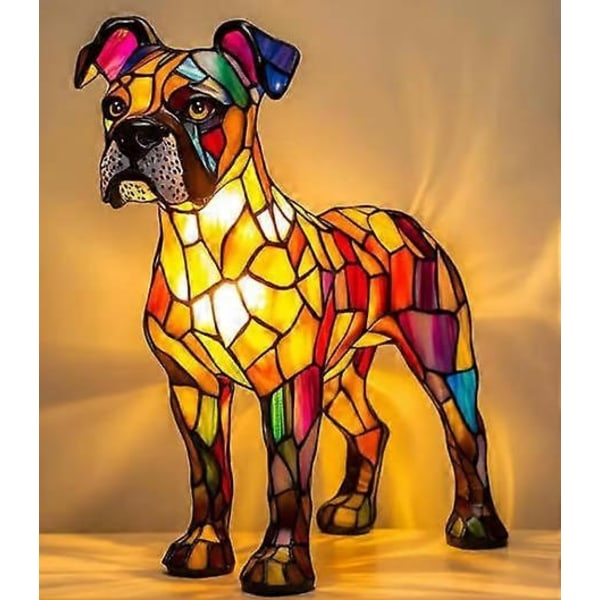 Hundeserie Kunst Nattlys - Perfekt K
