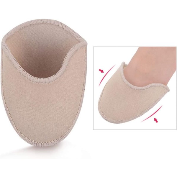 Ouch Pouch Toe Pads Protect Cover for Heel Ballet Point Sko Mavedans 1 Par 11,8x9,5cm- Perfet 11.8*9.5cm