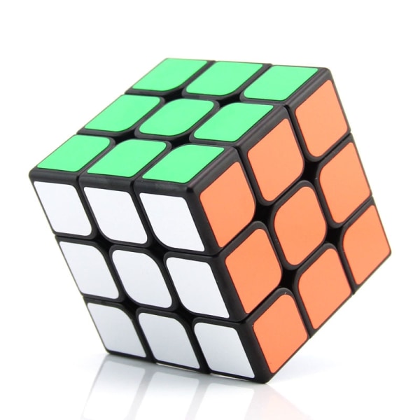 3x3 Professional Rubik's Cube Warrior pedagogiske leker - perfekt