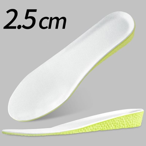Invisible Height Increase Innersåler Memory Foam Sko Sålepute - Perfet 37-38 Boost 2.5cm