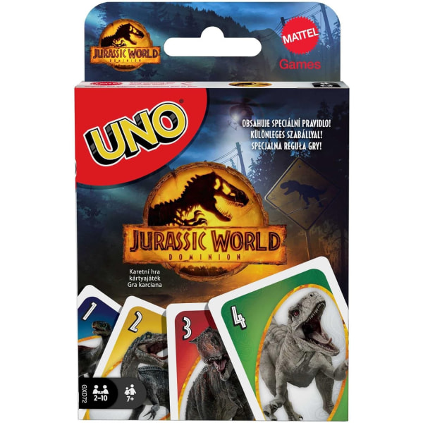 UNO Jurassic World 3 Edition, card game - Perfet