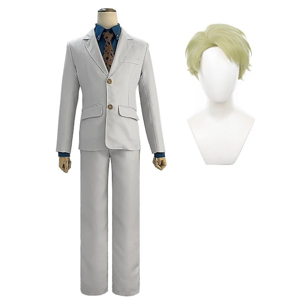 Holoun Jujutsu Kaisen Anime Suguru Geto Satoru Gojo Itadori Yuji Nanami Kento Inumaki Toge Yuta Okkotsu Cosplay Kostym Peruk Xxs-2xl-Perfekt Nanami Costume Wig XS