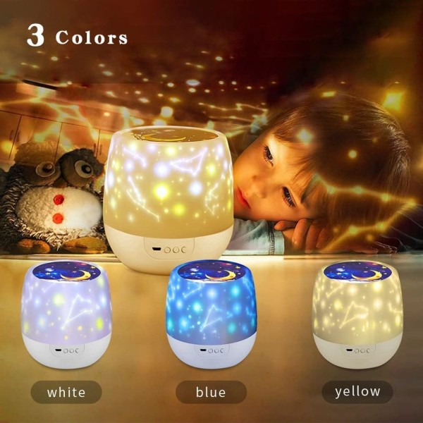 LED-projektor, Starry Sky Light, Starry Sky Night Light for Kids - Perfekt