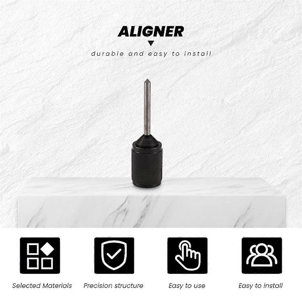 Universal Transfer Punch & Aligner Stor (3/8 tomme til 1 tomme) - Perfekt Small
