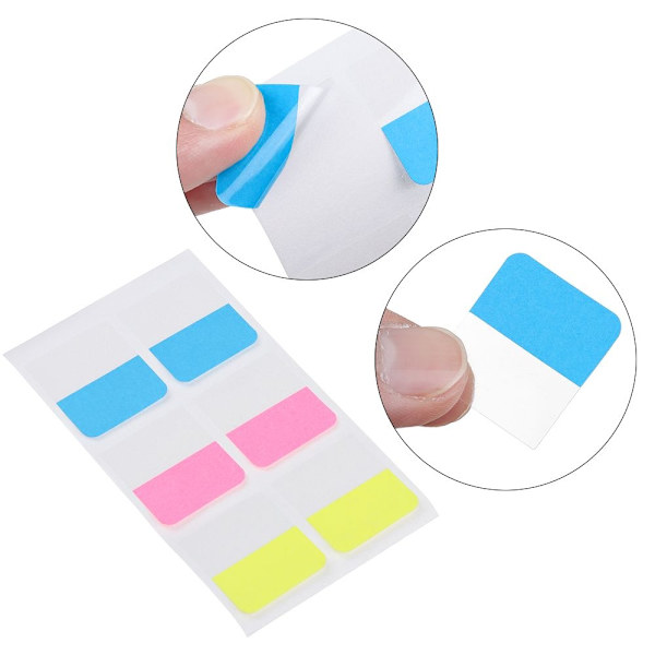 10 ark Sticky Notes Index Tabs C-LARGE