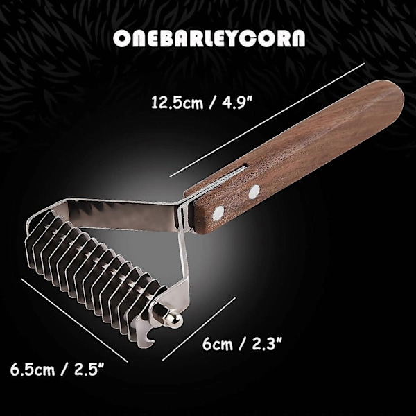 Coat King Trimmer for hunder, effektiv og enkel å bruke, med 14 klippeblad, perfekt for terrier