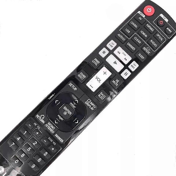 Ny AKB73175701 Kompatibel med LG AV Audio Hemmabiosystem Fjärrkontroll-Perfekt