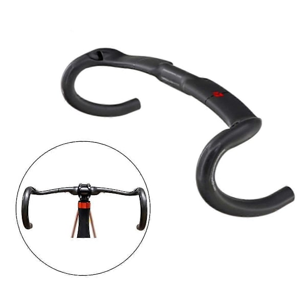 Kulfiber Cykelstyr 31,8mm Aero Drop Bar Landevejscykel Dele - Perfekt 400mm