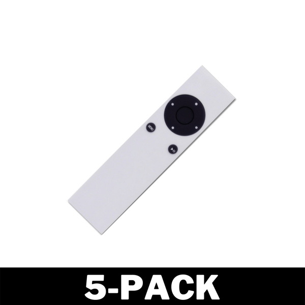 Tyylikäs kaukosäädin Apple TV:lle White - Perfet 5-Pack
