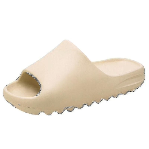 Herre/dame tøfler. Hjem Sommer Outdoor Slides Tøfler - Perfet Beige 44