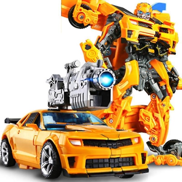 Transformasjonsbilrobotleker Tyrannosaurus Triceratops Optimus Prime - Perfet Bumblebee