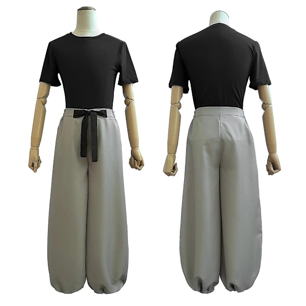 Holoun Jujutsu Kaisen Anime Suguru Geto Satoru Gojo Itadori Yuji Nanami Kento Inumaki Toge Yuta Okkotsu Cosplay Kostym Peruk Xxs-2xl-Perfekt Toji Costume M