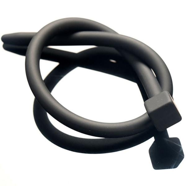 7 STK Silikon Sound Trainer Set Urethra Plug Tube Urethral And ( Dila - Perfet black one-size