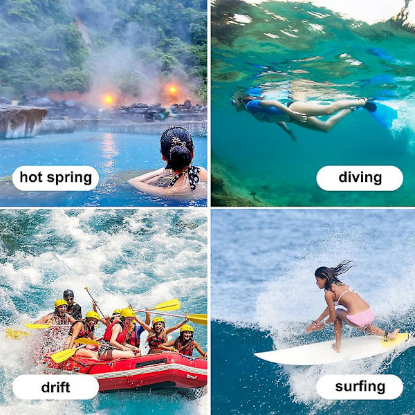One Piece Badedragt Kvinde Sense Print Stram Sports Badetøj Surfing Badedragt - Perfet