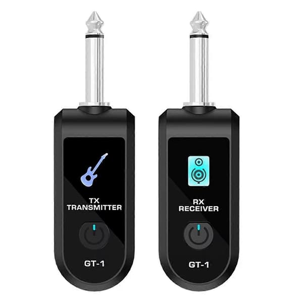 2.4G Trådløst Gitarsystem Oppladbart Litiumbatteri Trådløs Gitarsender Mottaker for E-Perfet