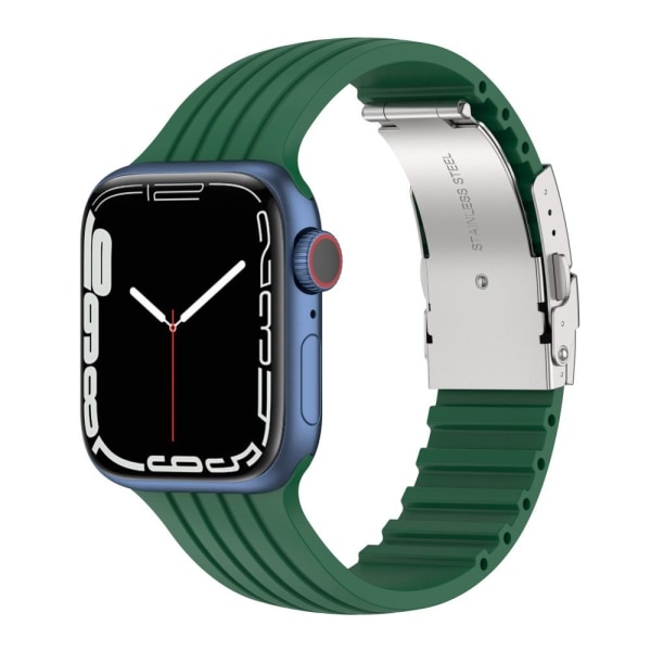 Sport Watch Band For Apple Watch 7 SE 6 5 4 3 2 GRØNN - Perfet green 42/44/45MM-42/44/45MM